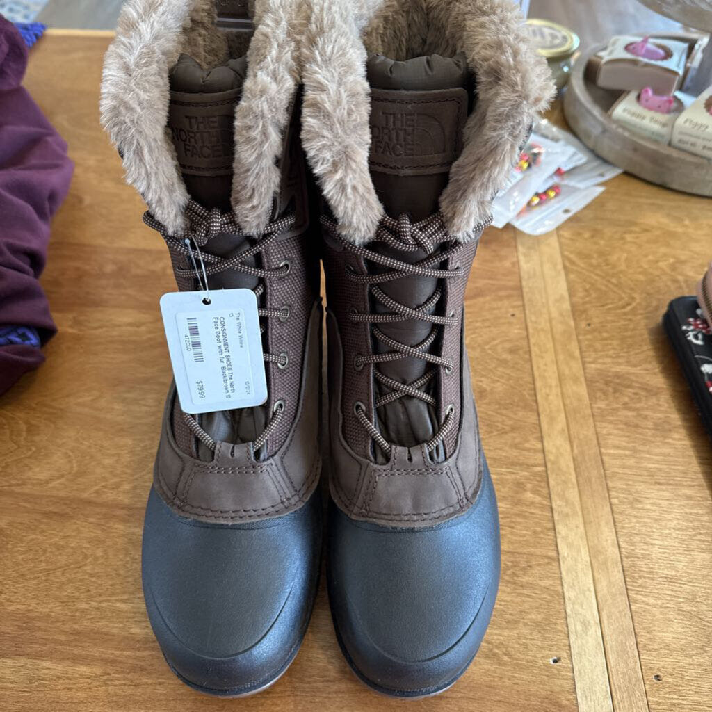 Boot with fur